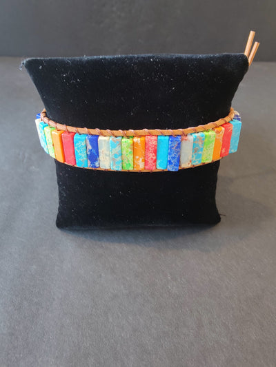 Chakra 7 Colors Stone Beaded Bracelet