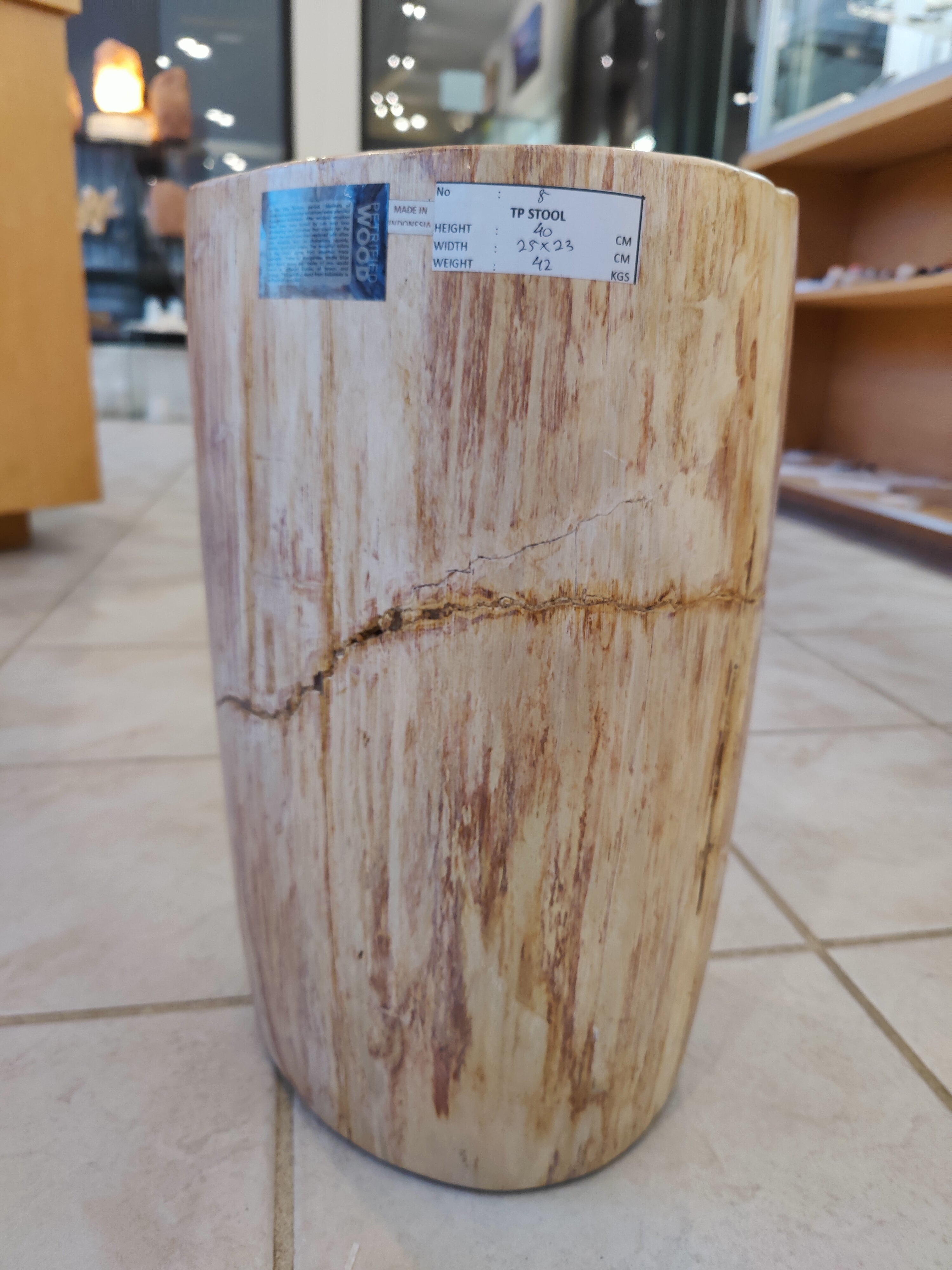 Petrified Wood Pedestal by Rare Earth Gallery - product image 10 for Resin Society