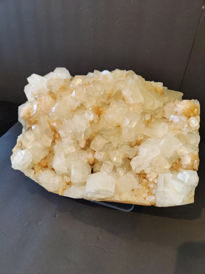 Clear Apophyllite with Peach Stilbite Cabinet Specimen 10kg by Rare Earth Gallery - product image 3 for Resin Society