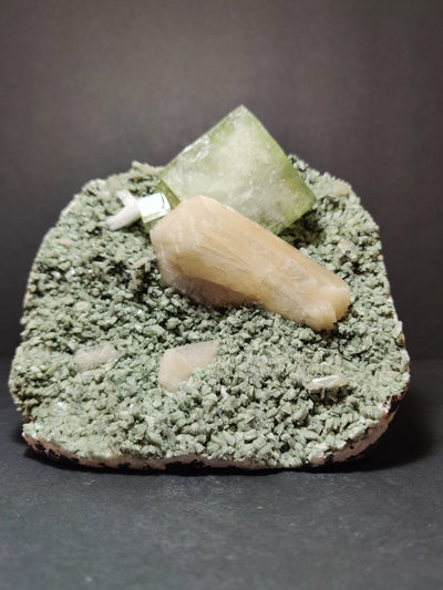 Green Apophyllite Cubes by Rare Earth Gallery - main product image for Resin Society