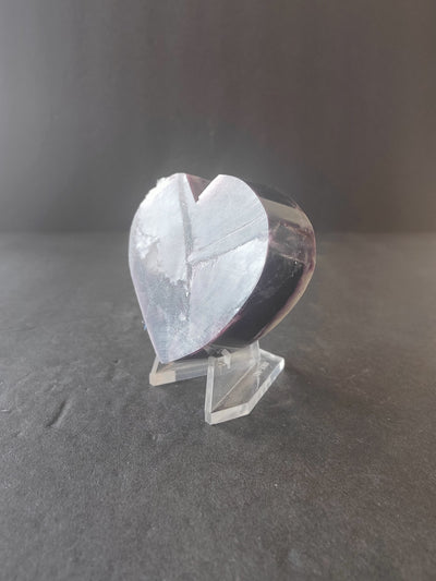 Lepidolite Tower & Heart Sculptures