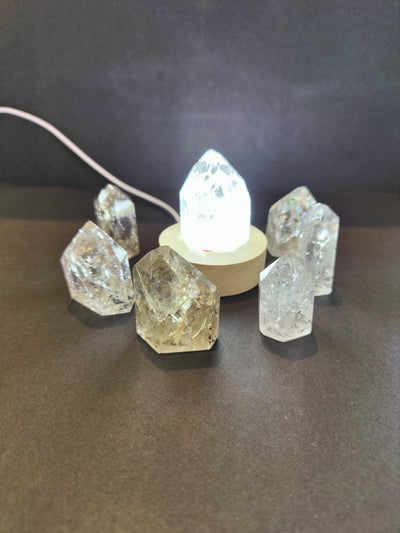 Crackle Quartz Point by Rare Earth Gallery - main product image for Resin Society