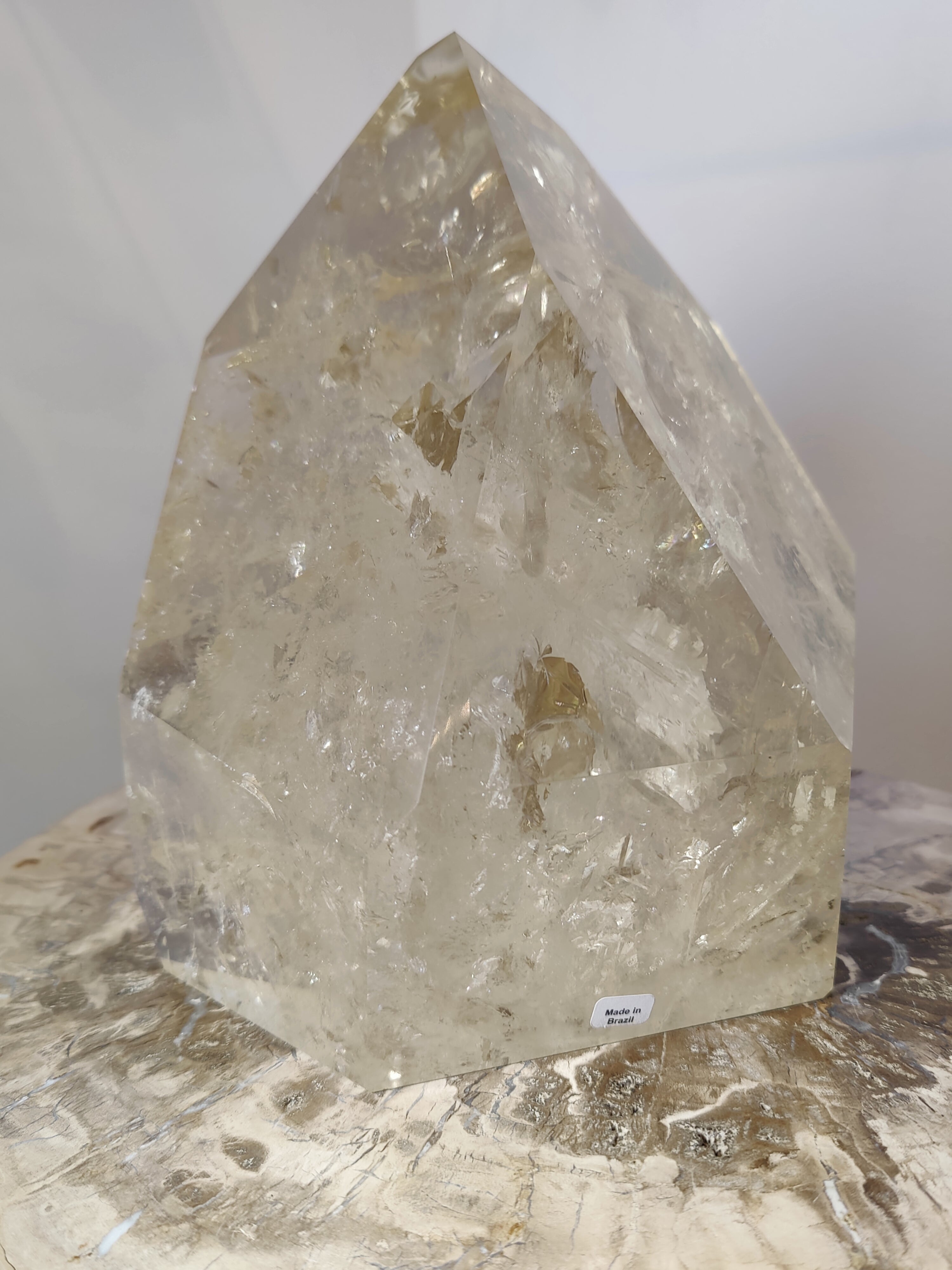 Natural Citrine Polished Point 4.1kg by Rare Earth Gallery - product image 3 for Resin Society