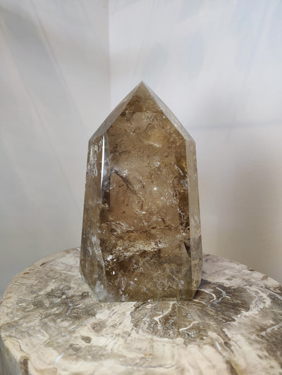 Natural Citrine Polished Point 4.53kg by Rare Earth Gallery - main product image for Resin Society