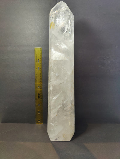Clear Quartz Polished Obelisk 5.35kg 17.5"