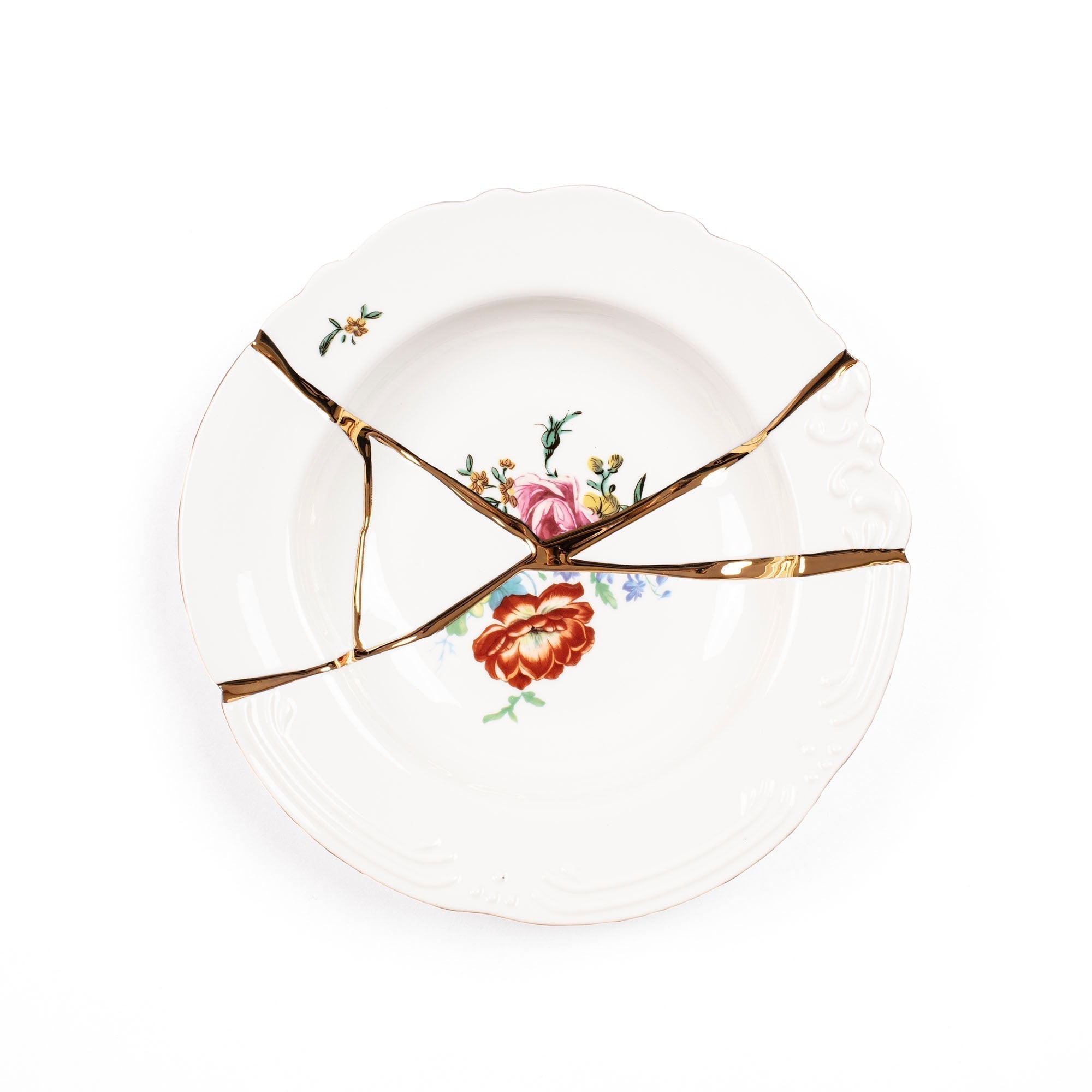 Kintsugi Soup plate 02 by DEKOR - Resin Society