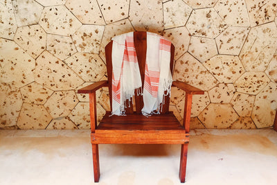 Buenos Aires -White Towel by Beach House Towels
