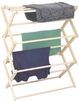 Flat top drying rack by Pennsylvania Woodworks in medium, large, and extra-large sizes