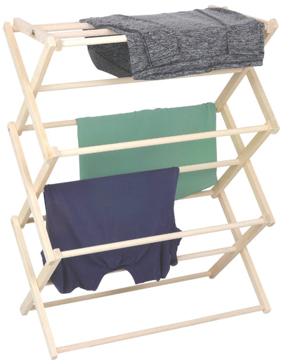 Flat top drying rack by Pennsylvania Woodworks in medium, large, and extra-large sizes