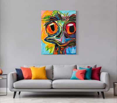 The Ostrich - Art Prints detail image - Resin Society