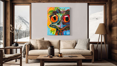 The Ostrich - Art Prints detail image - Resin Society