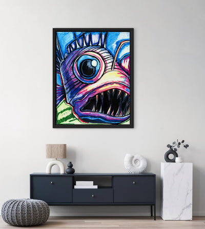 Angler Fish - Art Prints detail image - Resin Society