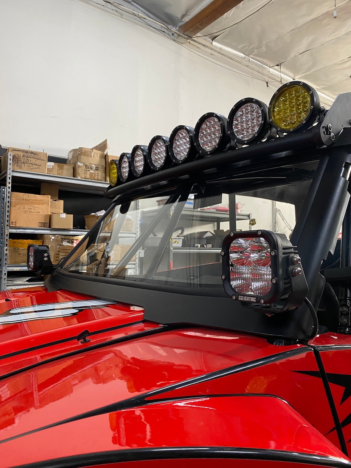 Speed UTV Pillar Pod Mounts For Windshield by GGLighting - product image 10 for Resin Society