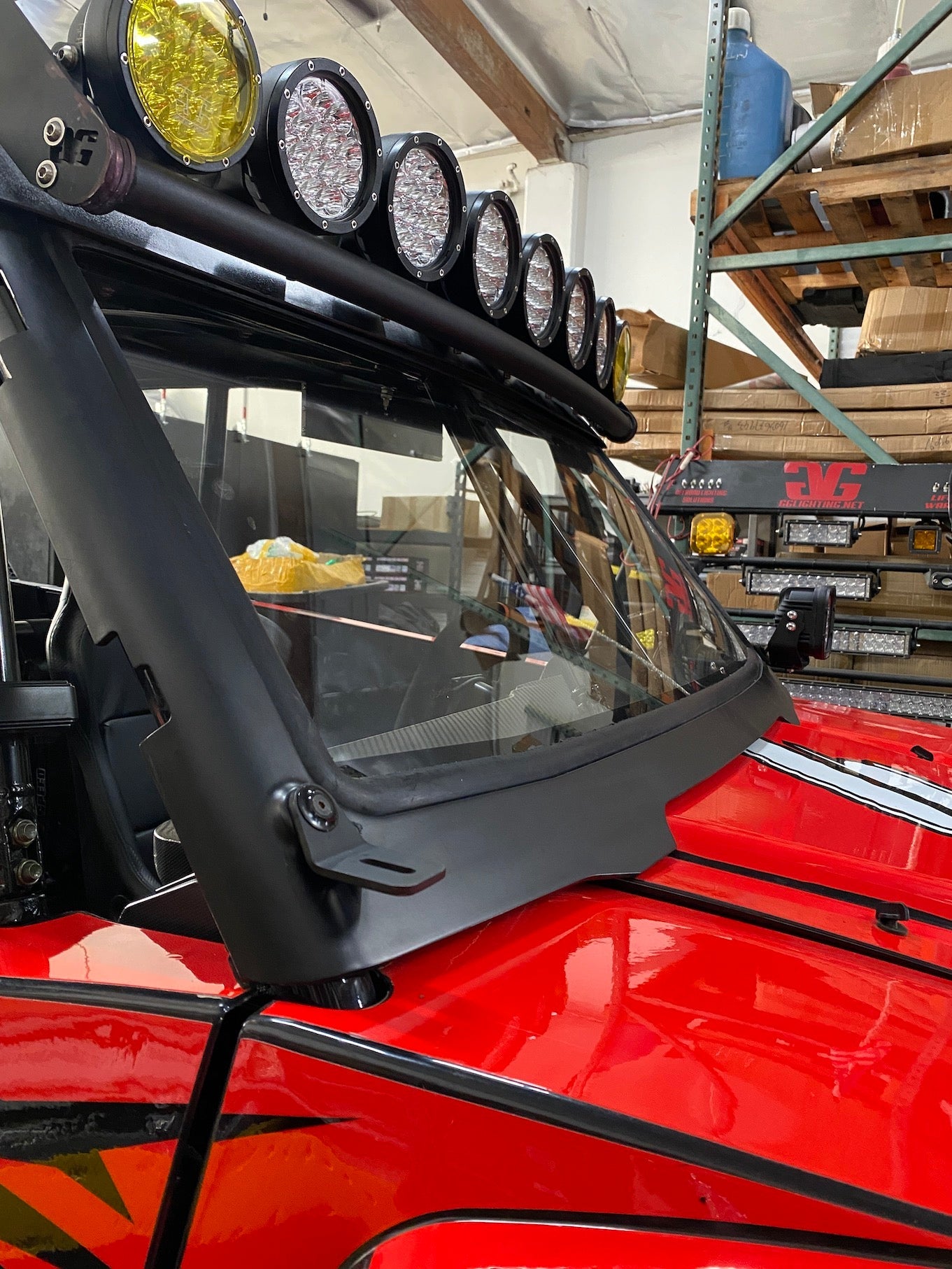 Speed UTV Pillar Pod Mounts For Windshield by GGLighting - product image 8 for Resin Society