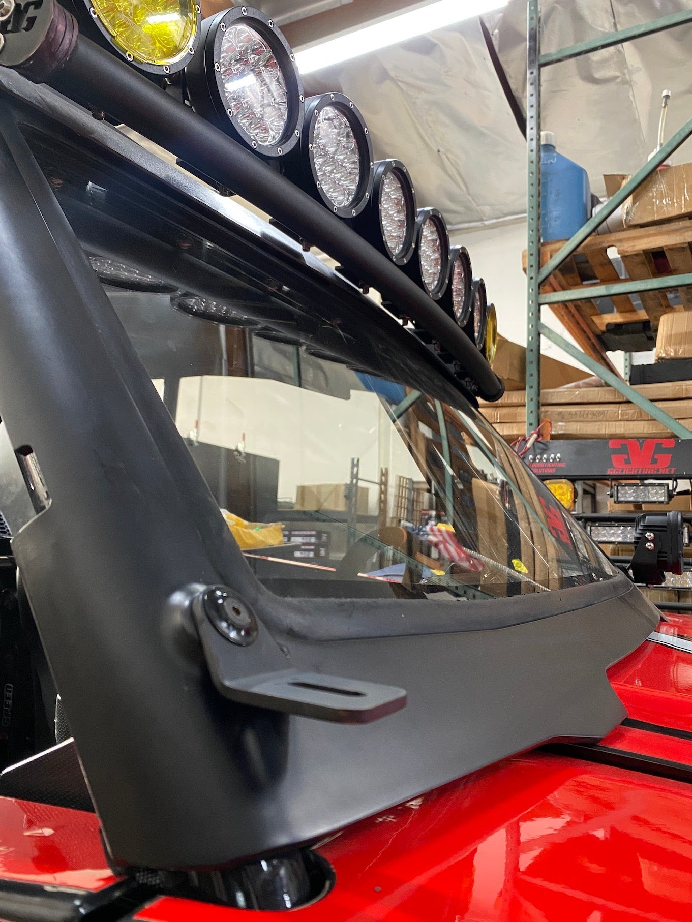 Speed UTV Pillar Pod Mounts For Windshield by GGLighting - product image 7 for Resin Society