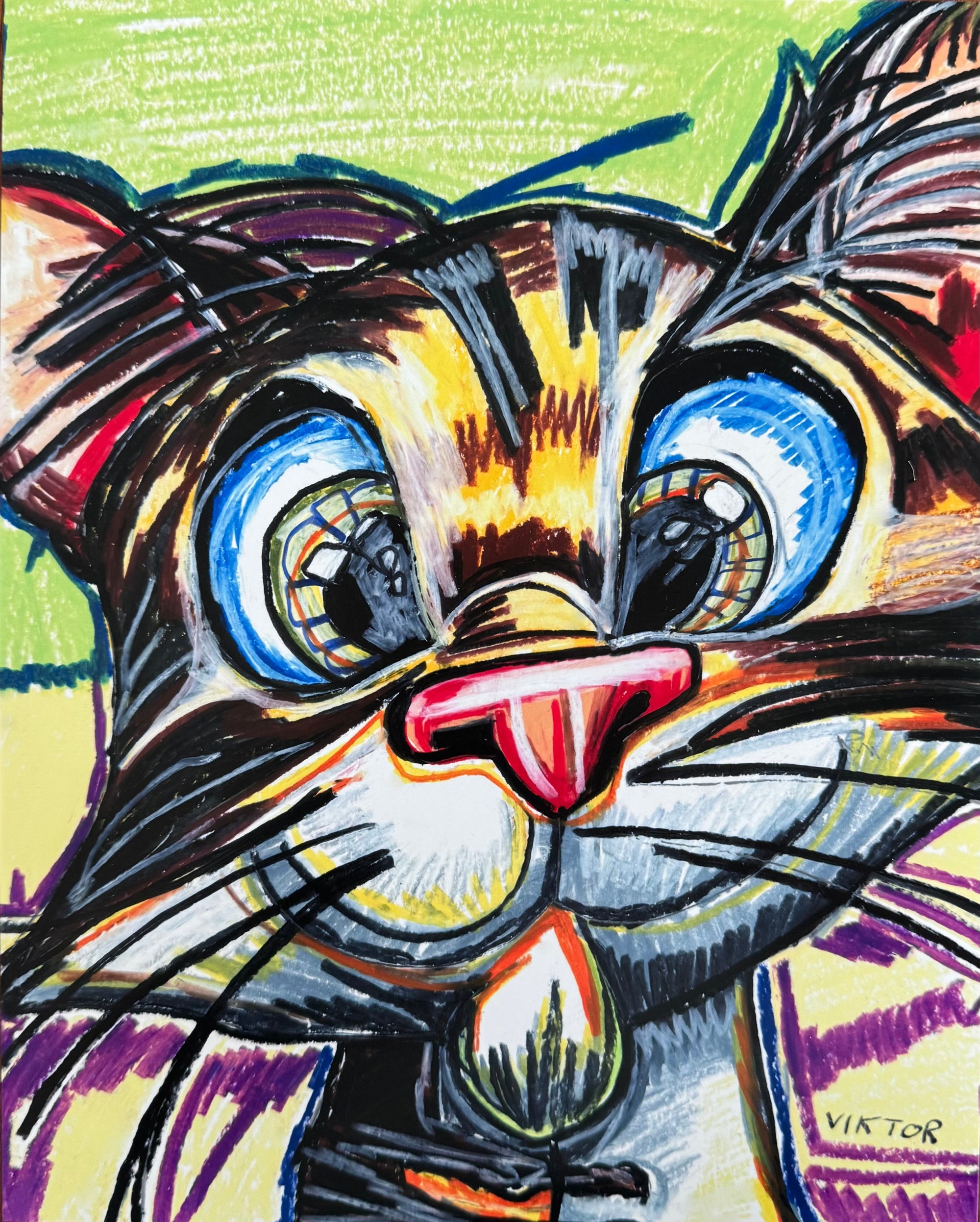 Buff-Puff - Art Prints by Vichy's Art - Resin Society