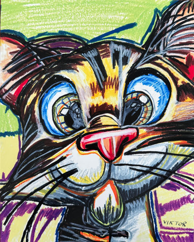 Buff-Puff - Art Prints by Vichy's Art - Resin Society