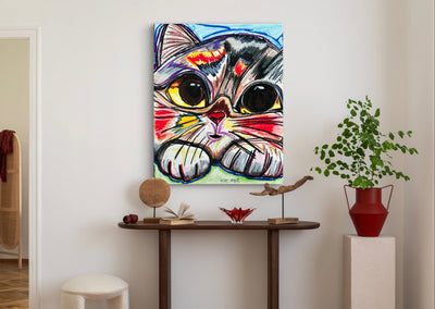 Cute Cat - Art Prints detail image - Resin Society