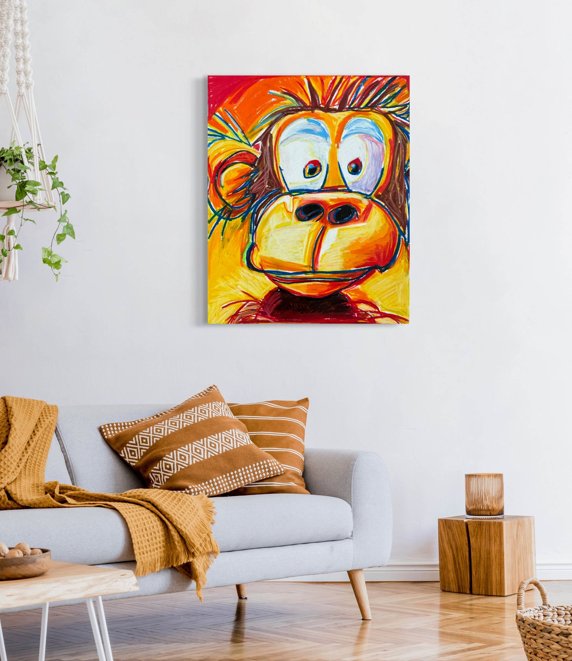 The Silly Monkey - Art Prints detail image - Resin Society