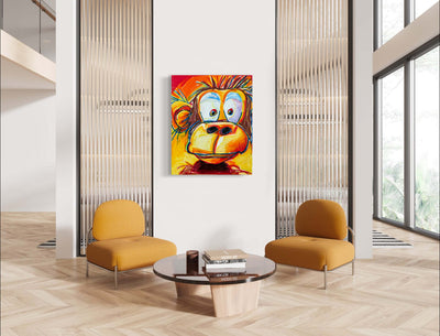 The Silly Monkey - Art Prints detail image - Resin Society
