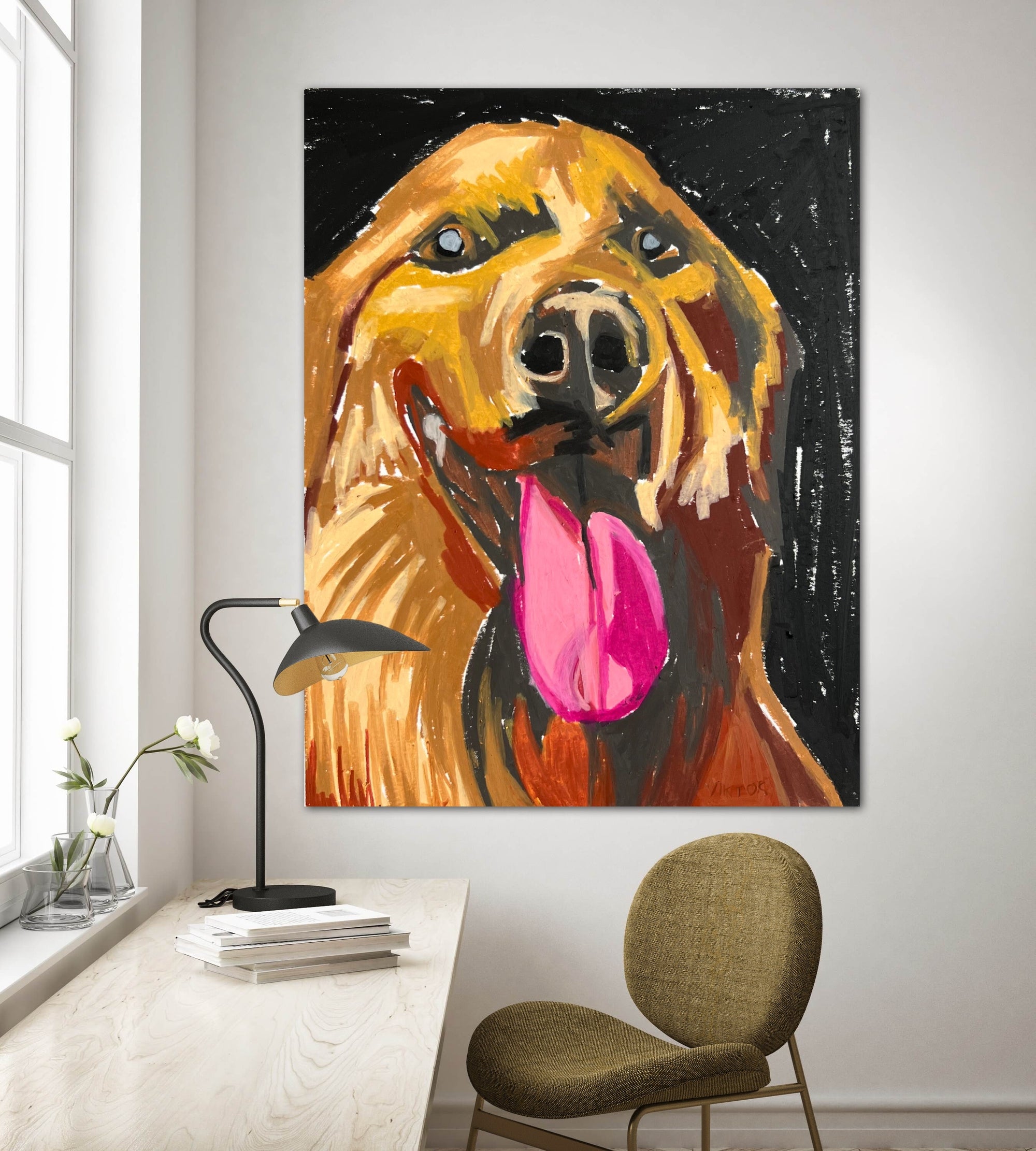 The Goldie - Art Prints detail image - Resin Society
