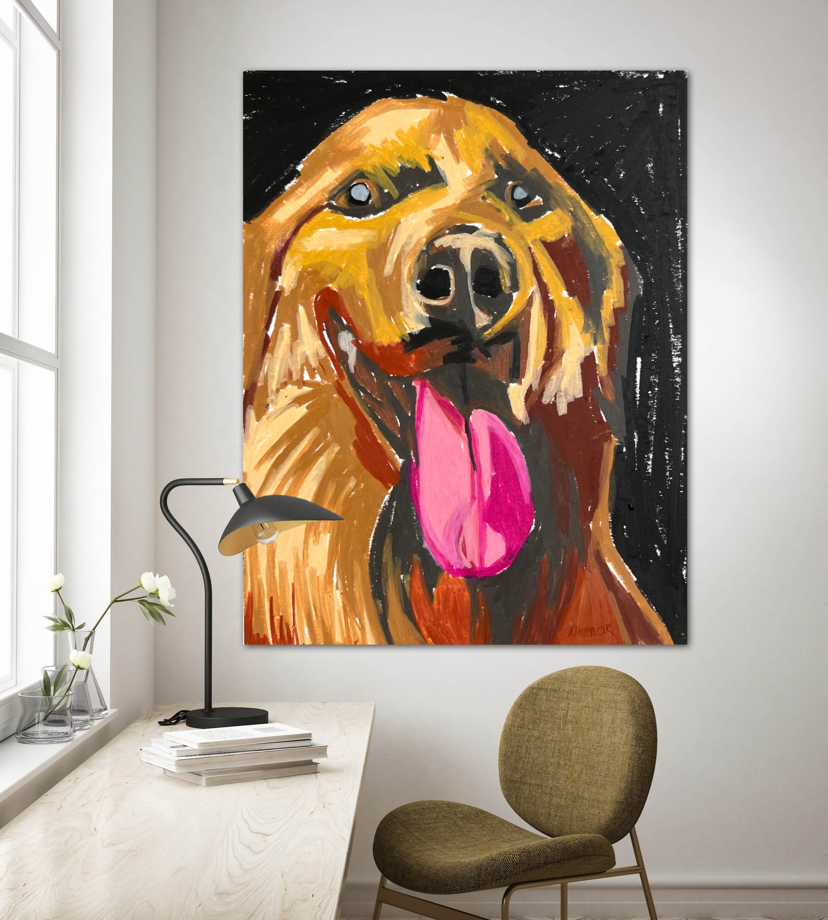 The Goldie - Art Prints detail image - Resin Society