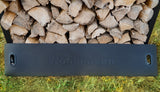 Woodhaven Firewood Log Carrier made of waterproof Vyram with foldable handles