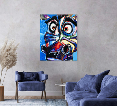 Zebra in Violet - Art Prints detail image - Resin Society