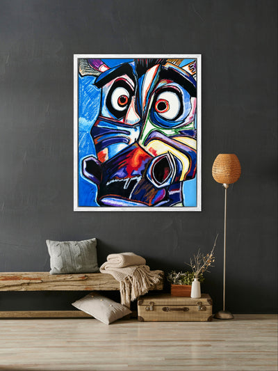 Zebra in Violet - Art Prints detail image - Resin Society