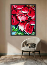 Zinnia Ember - Art Prints detail image - Resin Society