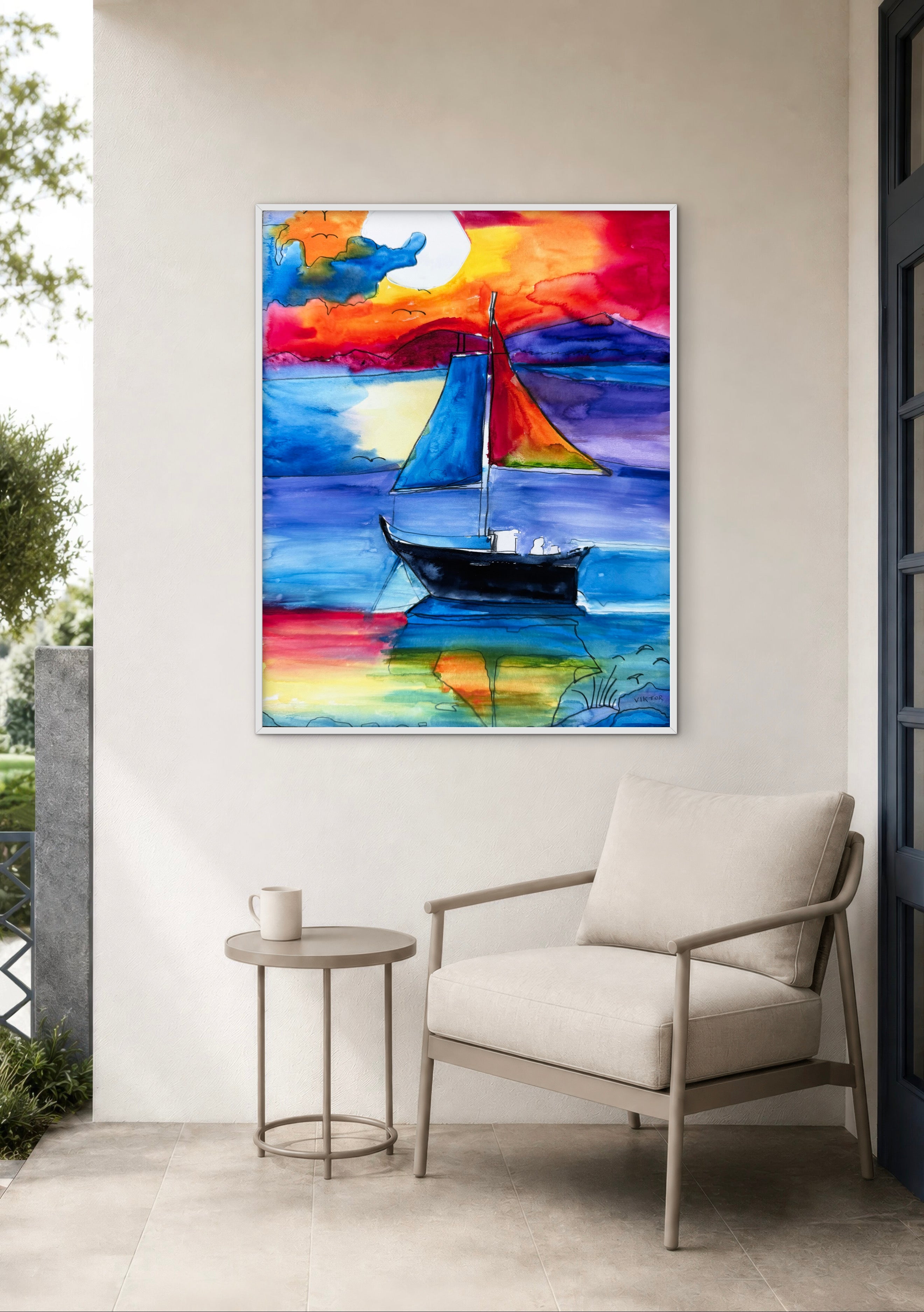 Sail Away - Art Prints detail image - Resin Society
