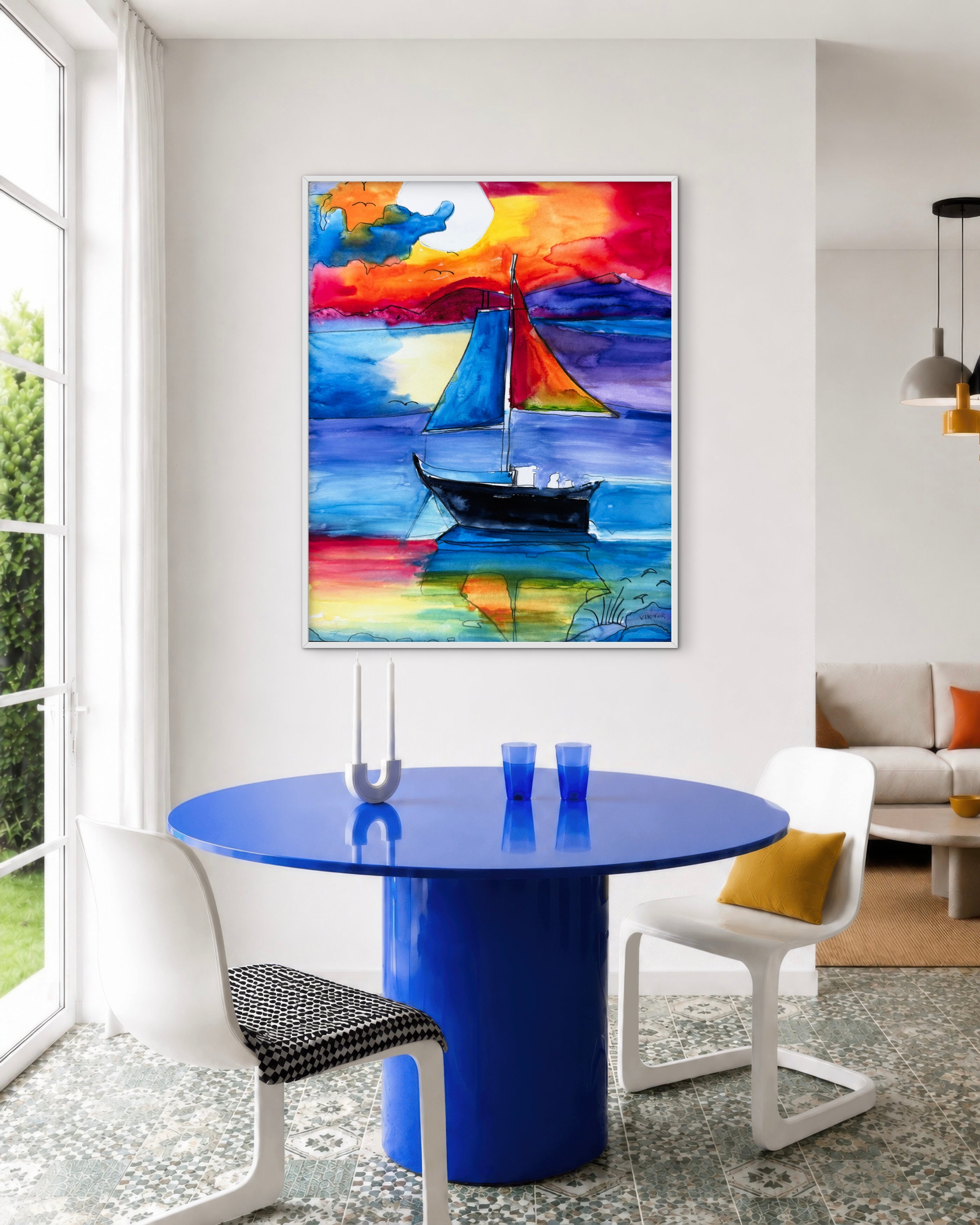 Sail Away - Art Prints detail image - Resin Society
