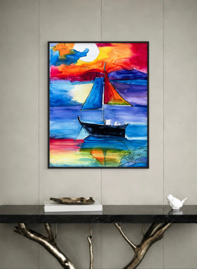 Sail Away - Art Prints detail image - Resin Society