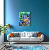 Watercolor Frog I - Art Prints detail image - Resin Society