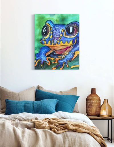 Watercolor Frog I - Art Prints detail image - Resin Society