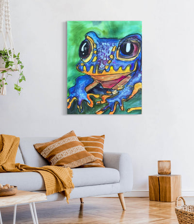 Watercolor Frog I - Art Prints detail image - Resin Society