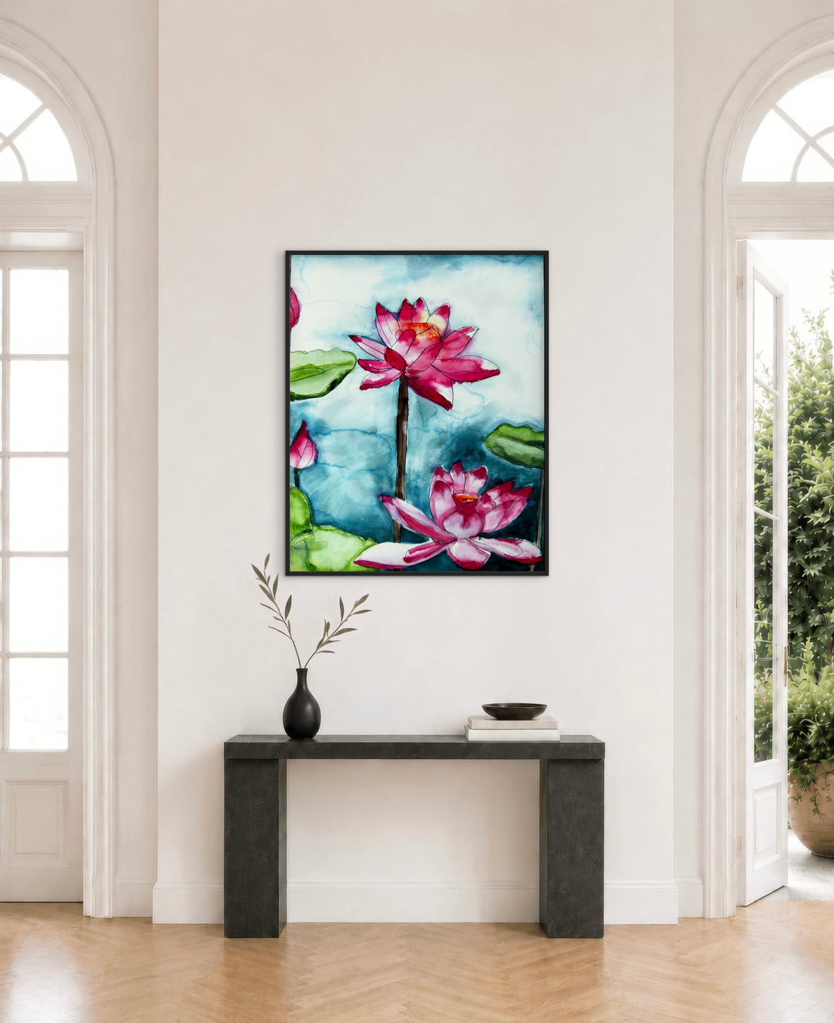 Lotus Bloom - Art Prints detail image - Resin Society