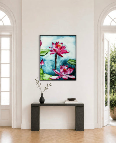 Lotus Bloom - Art Prints detail image - Resin Society