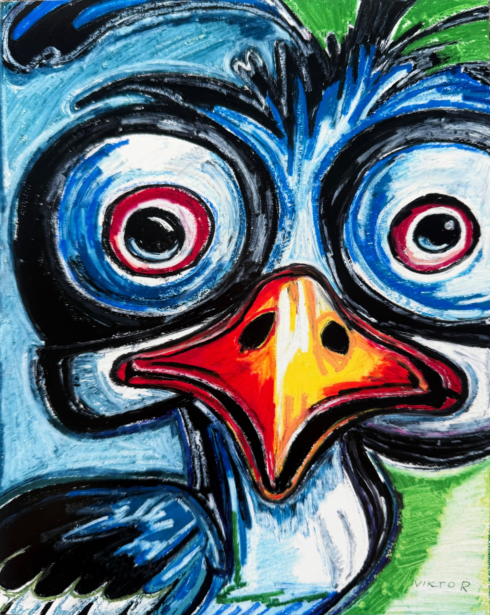 Whimsy Bird - Art Prints by Vichy's Art - Resin Society