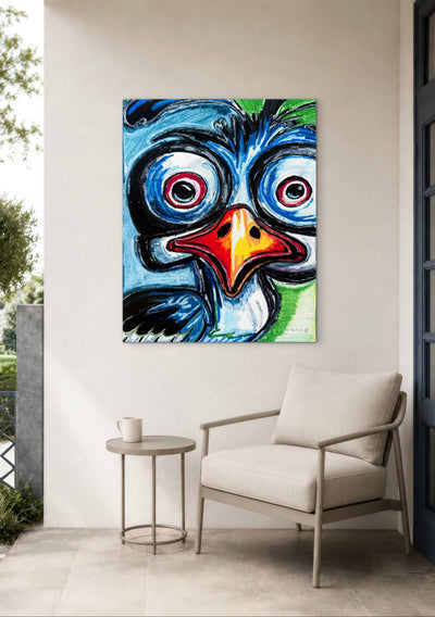 Whimsy Bird - Art Prints detail image - Resin Society