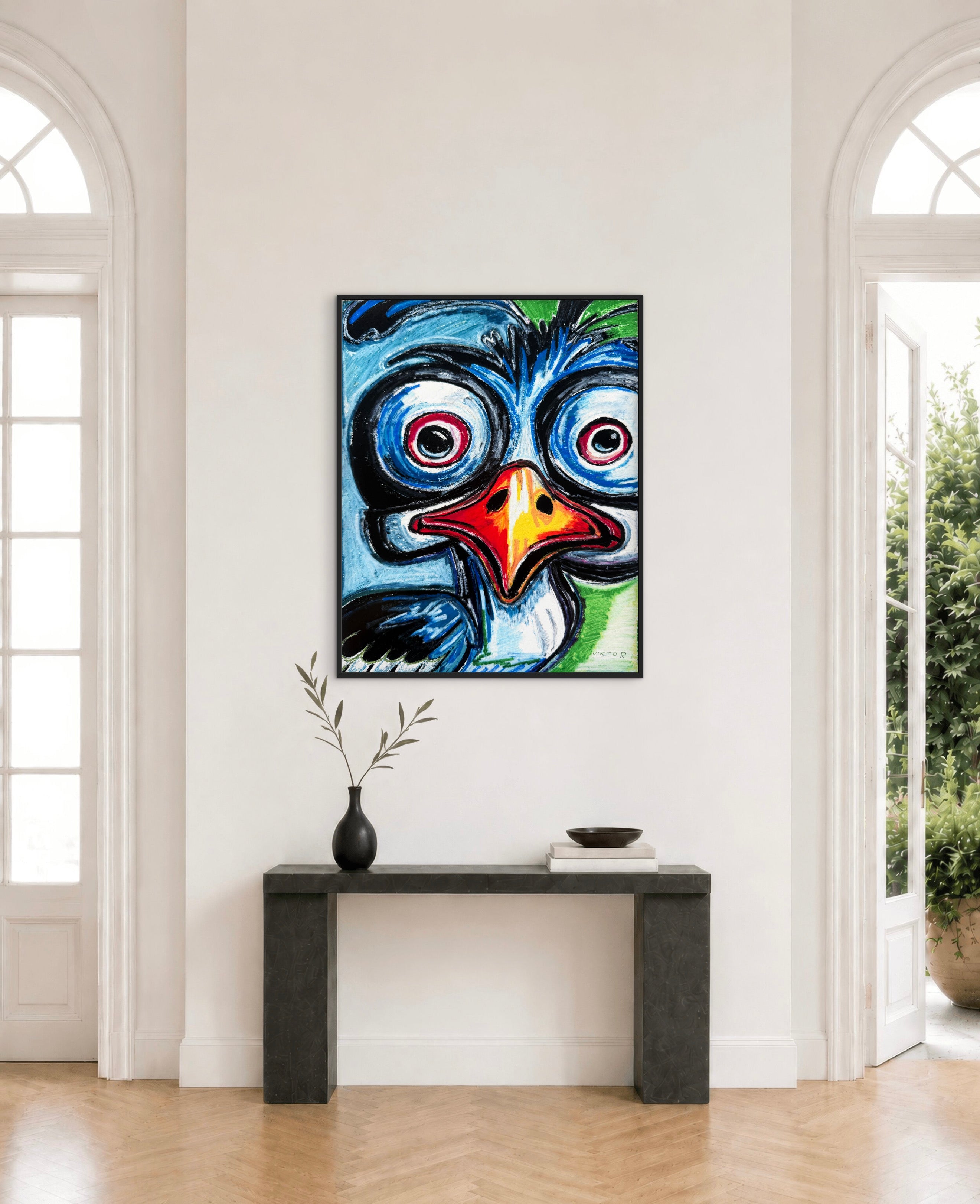 Whimsy Bird - Art Prints detail image - Resin Society