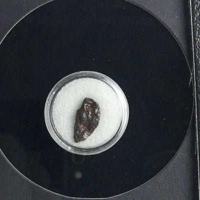 Genuine Nantan Meteorite in Glass Display Box