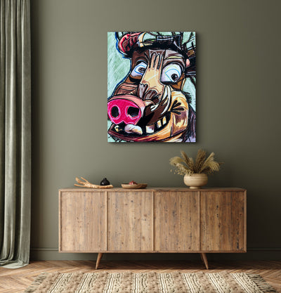 Snuggle Tooth - Art Prints detail image - Resin Society