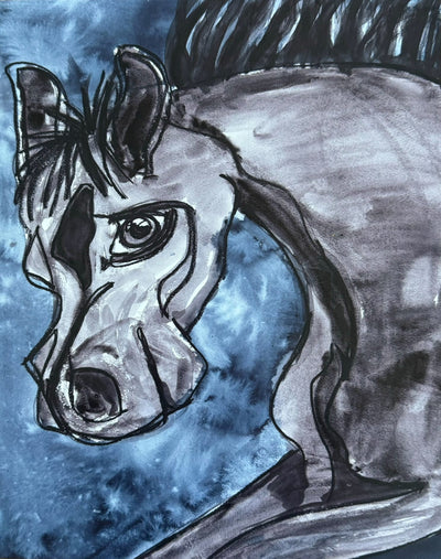 The Great Horse - Art Prints by Vichy's Art - Resin Society