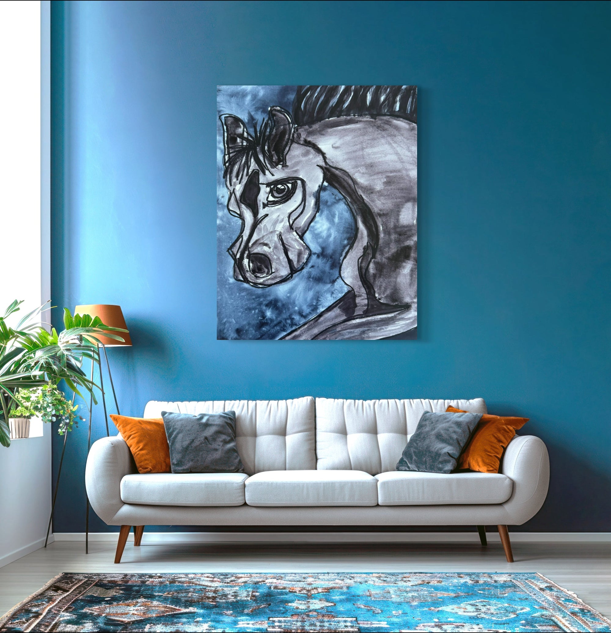 The Great Horse - Art Prints detail image - Resin Society