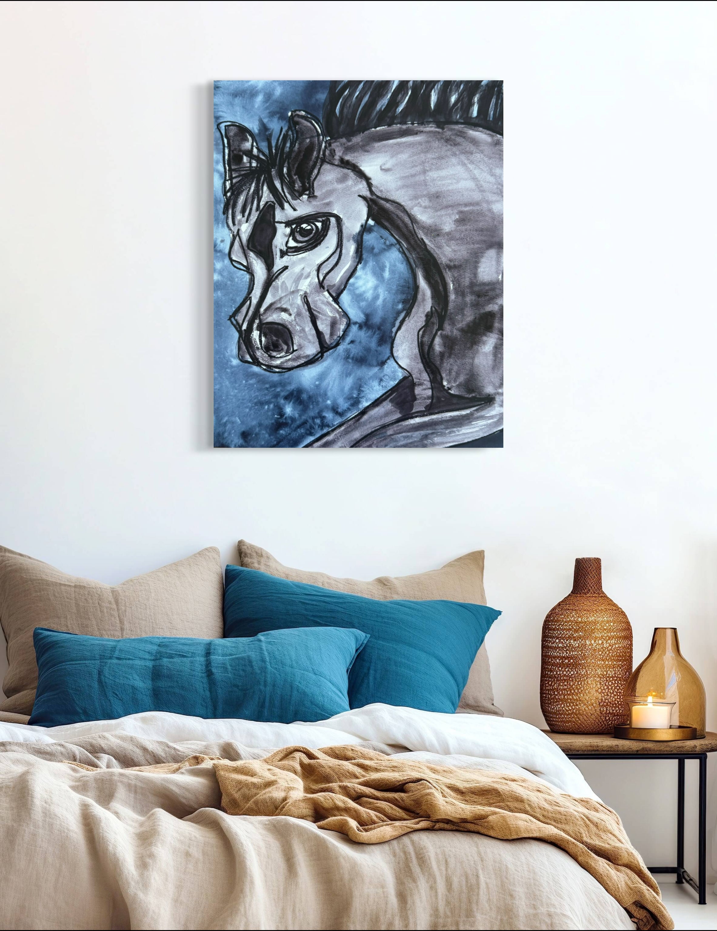 The Great Horse - Art Prints detail image - Resin Society