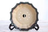 Willow Bonsai Ceramics Flower Design Bonsai Pot 8 Inch – Elegant by Willow Bonsai Ceramics - product image 5 for Resin Society