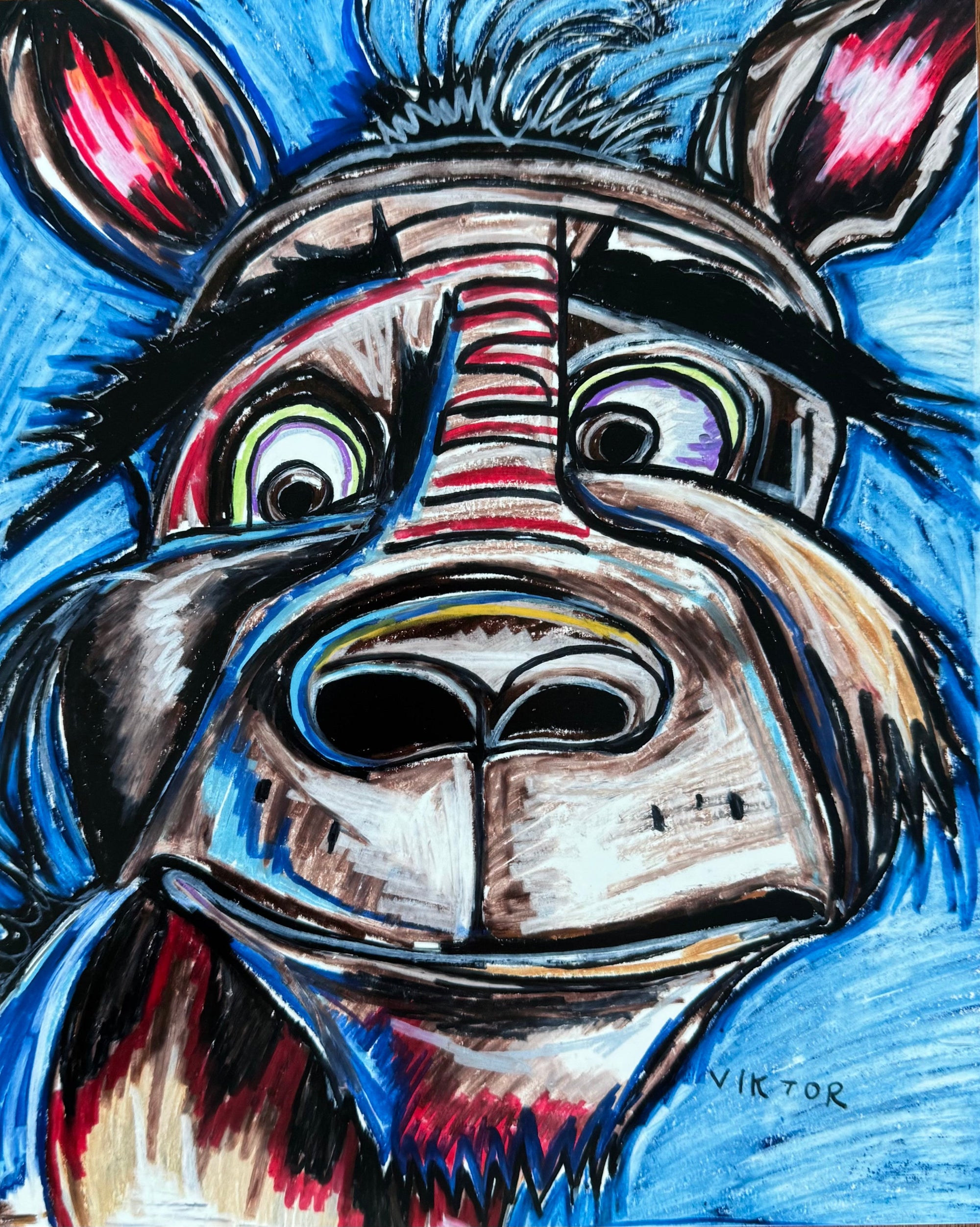 Mugzy - Art Prints by Vichy's Art - Resin Society
