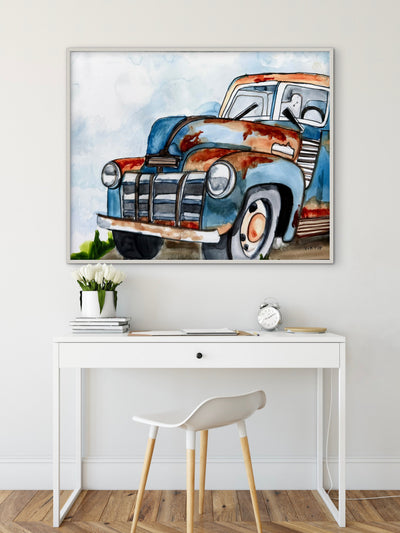 Vintage Transport - Art Prints detail image - Resin Society