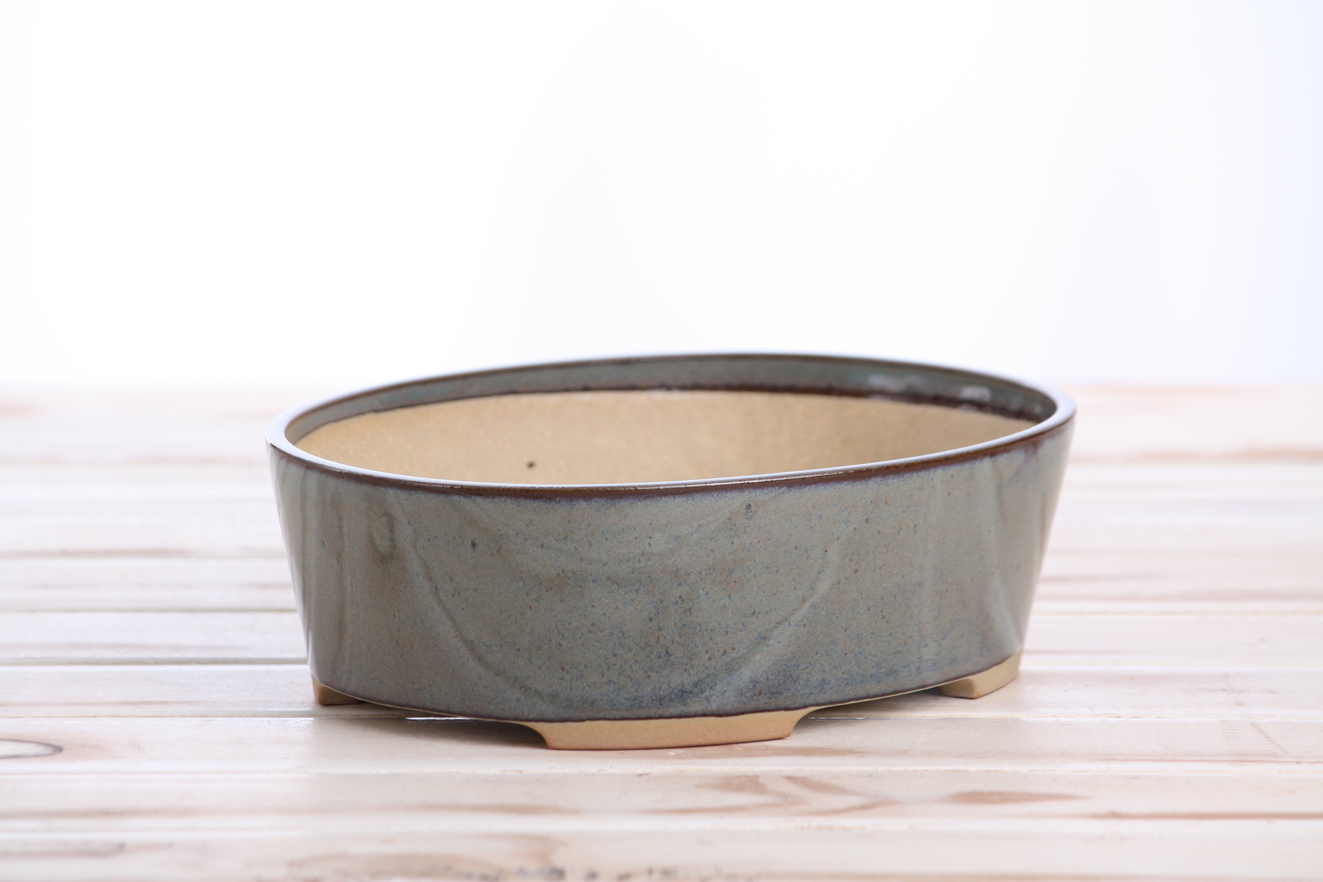 Willow Bonsai Ceramics Oval A Bonsai Pot 8 Inch – Starry Night
